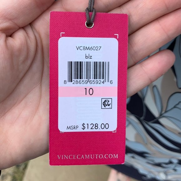 Vince Camuto Crepe Knit Bell Sleeve Dress - Picture 14 of 15